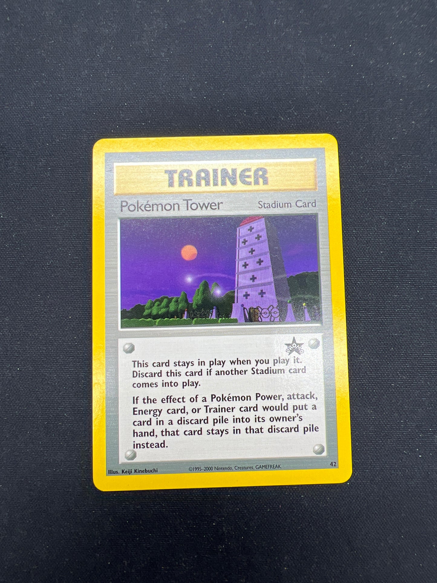 Auction Lot 156: Pokemon Cards Pokemon Tower 1st Edition WOTC Promo Conditions Vary