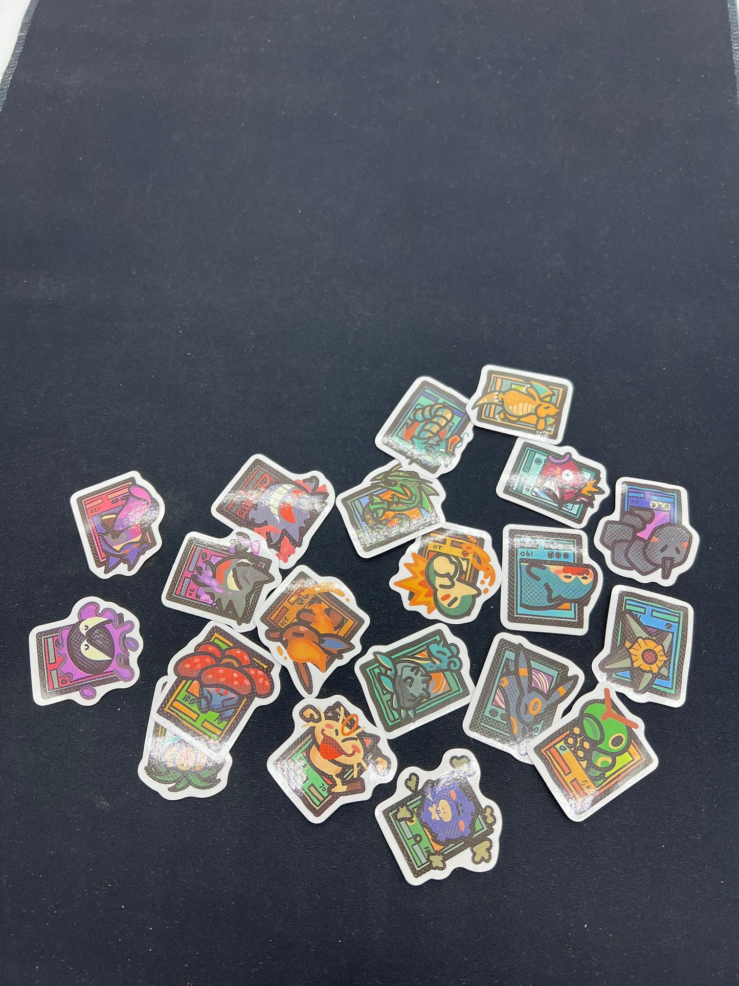 Auction Lot 65: Pokemon Assorted Sticker Lot 1