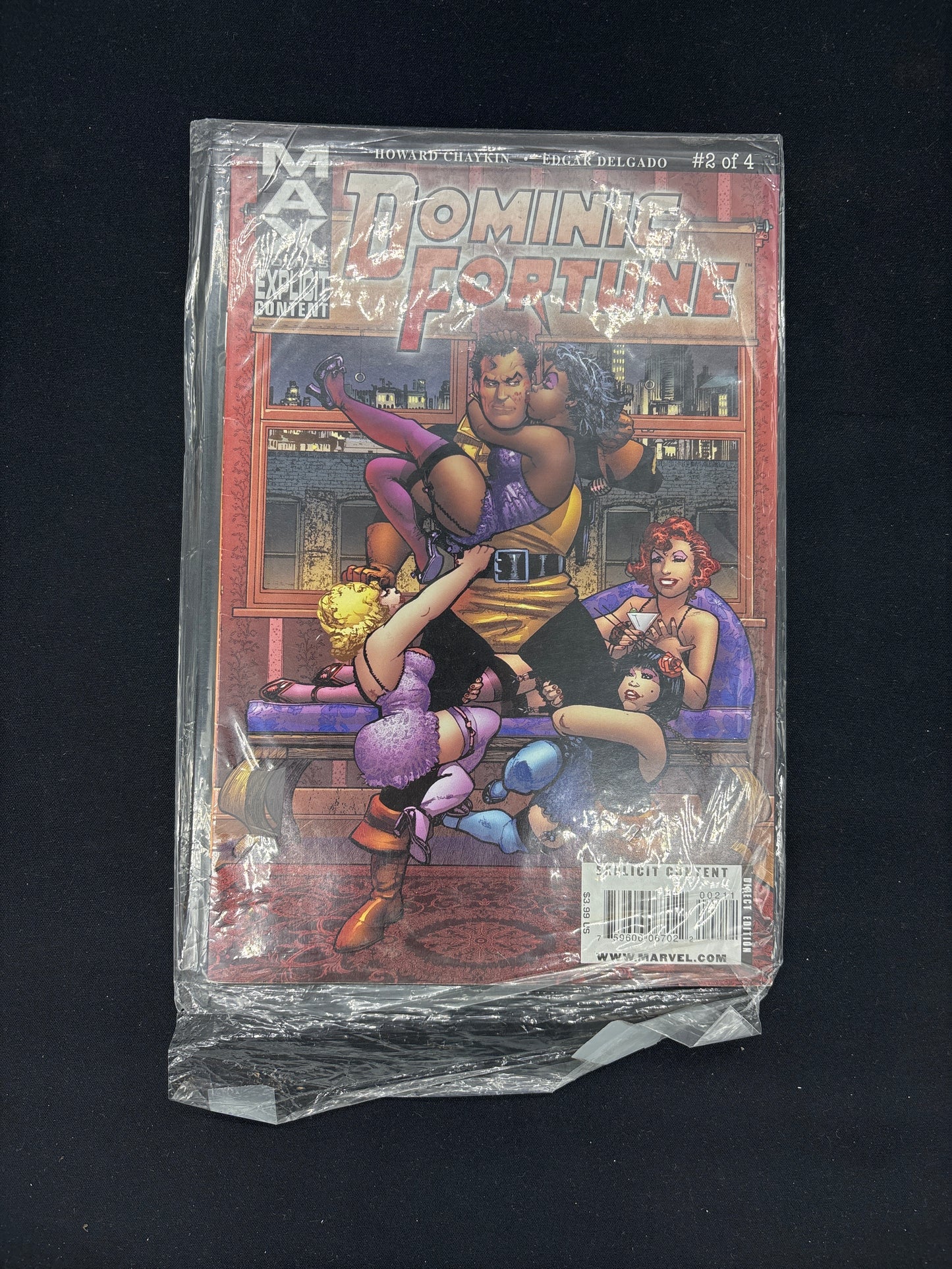 Auction Lot 111: Max Comics Dominic Fortune Issue 2 Comic Book