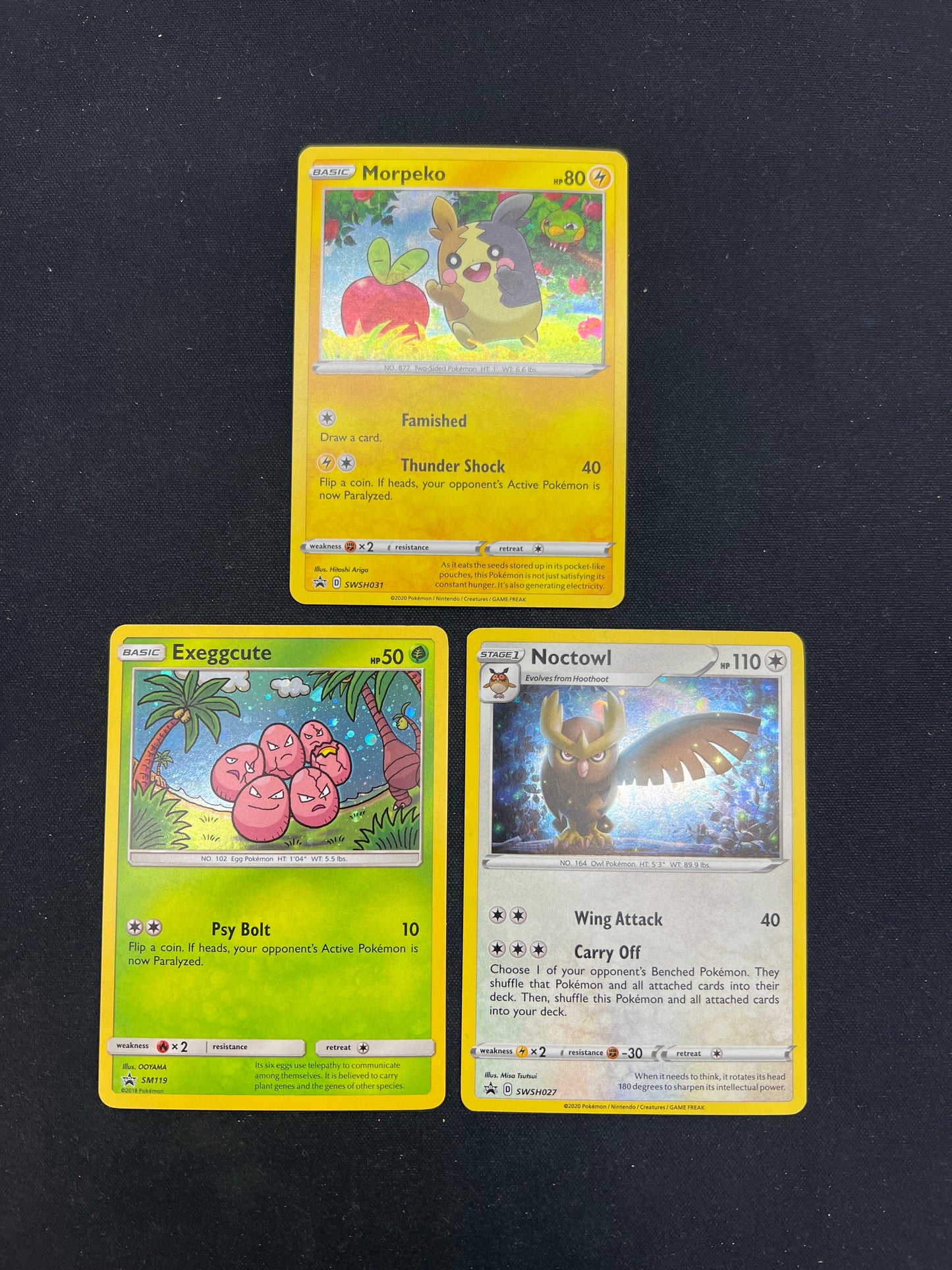 Auction Lot 399: Pokemon Cards SWSH Cosmo Holo Card Lot Conditions Vary