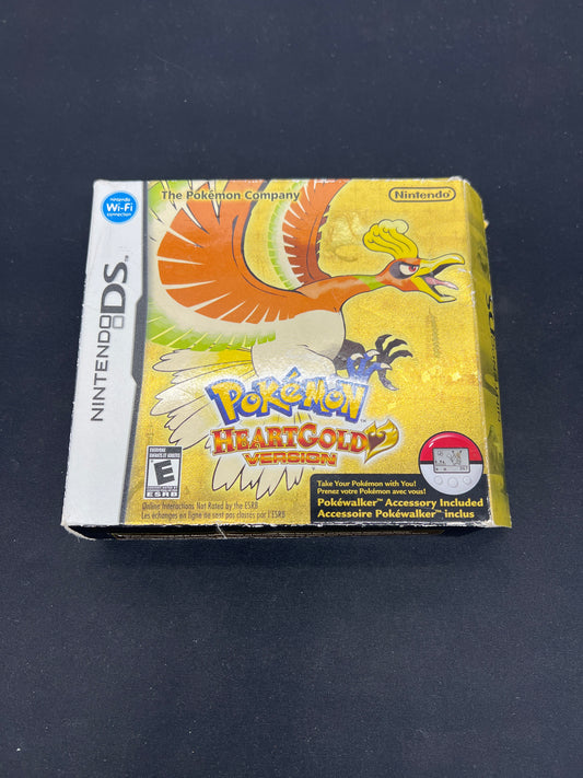 Auction Lot 8: EMPTY Nintendo DS Pokemon HeartGold Cardboard Box Only