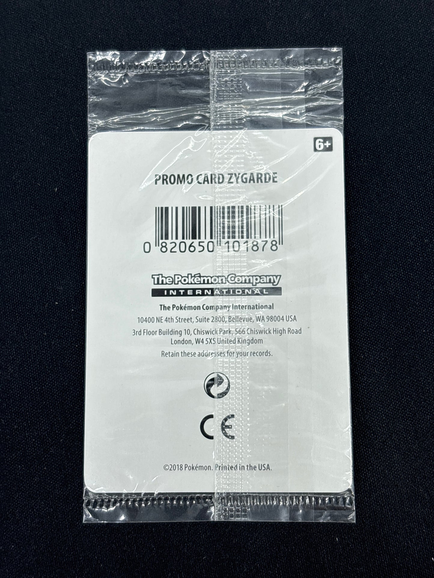 Auction Lot 100: Zygarde Stamped Legendary Pokemon Promo Sealed