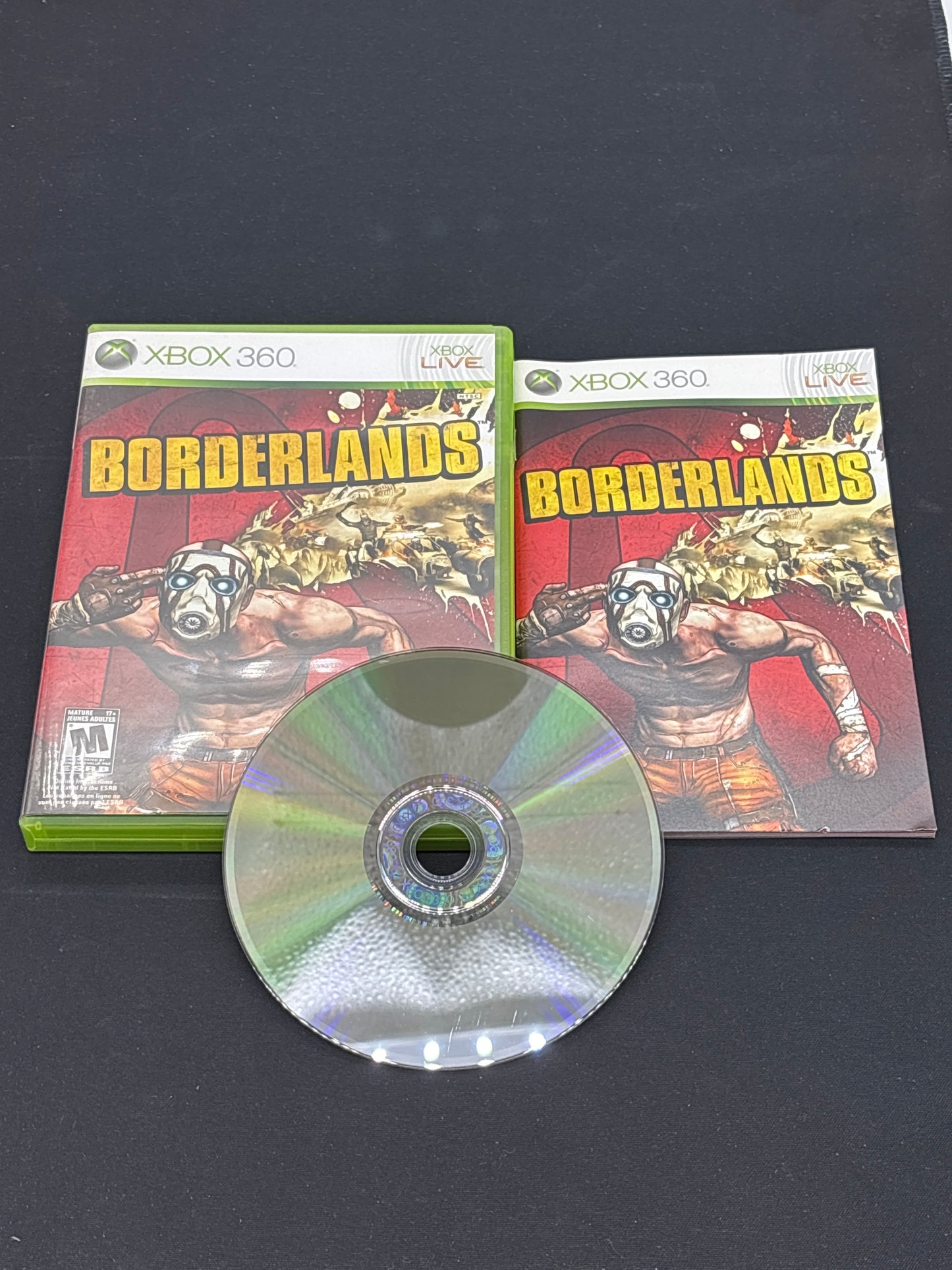 Auction Lot 44: Borderlands Video Game XBOX 360 CIB