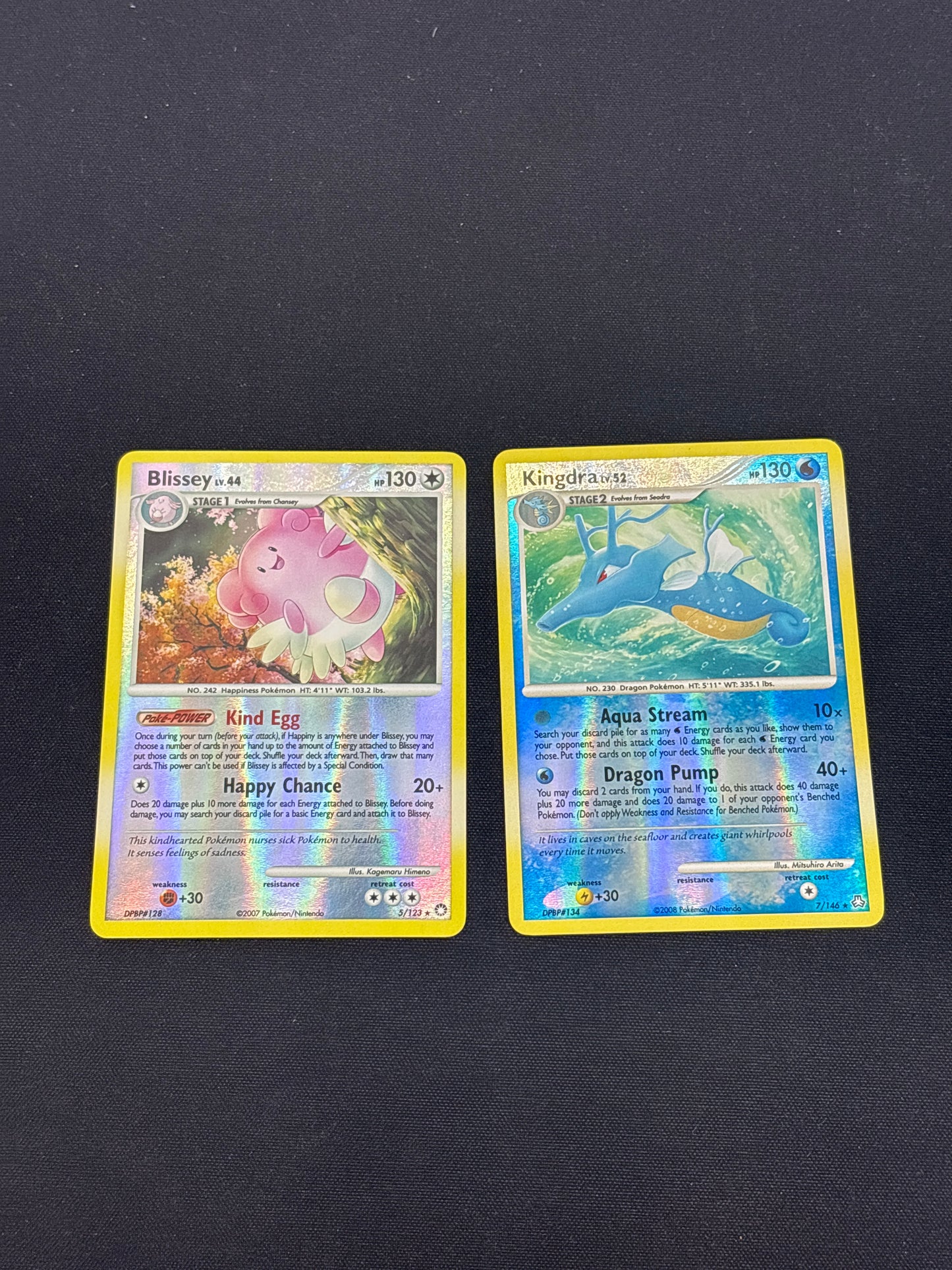Auction Lot 450: Pokemon Cards Assorted Lot of 2 Mid Era Reverse Holos Conditions Vary