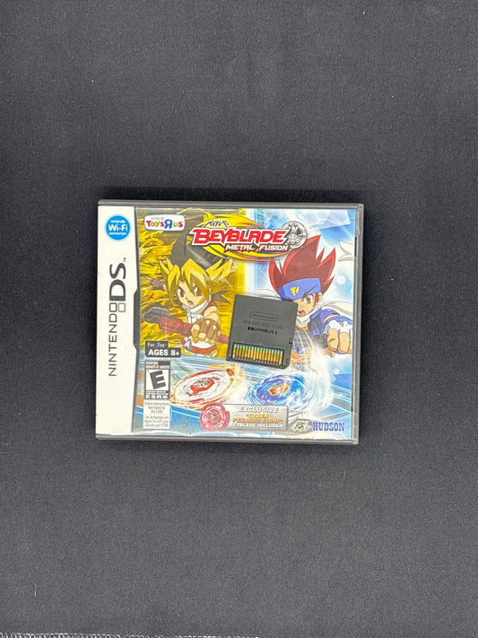 Auction Lot 317: Beyblade Metal Fusion Video Game Nintendo DS CIB
