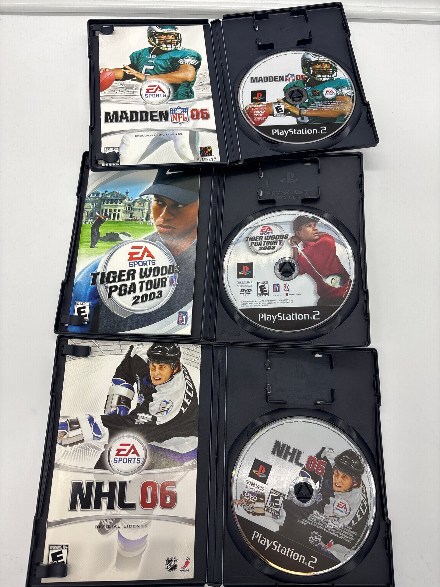 Auction Lot 148: PlayStation 2 Sports Video Game Lot 2 CIB