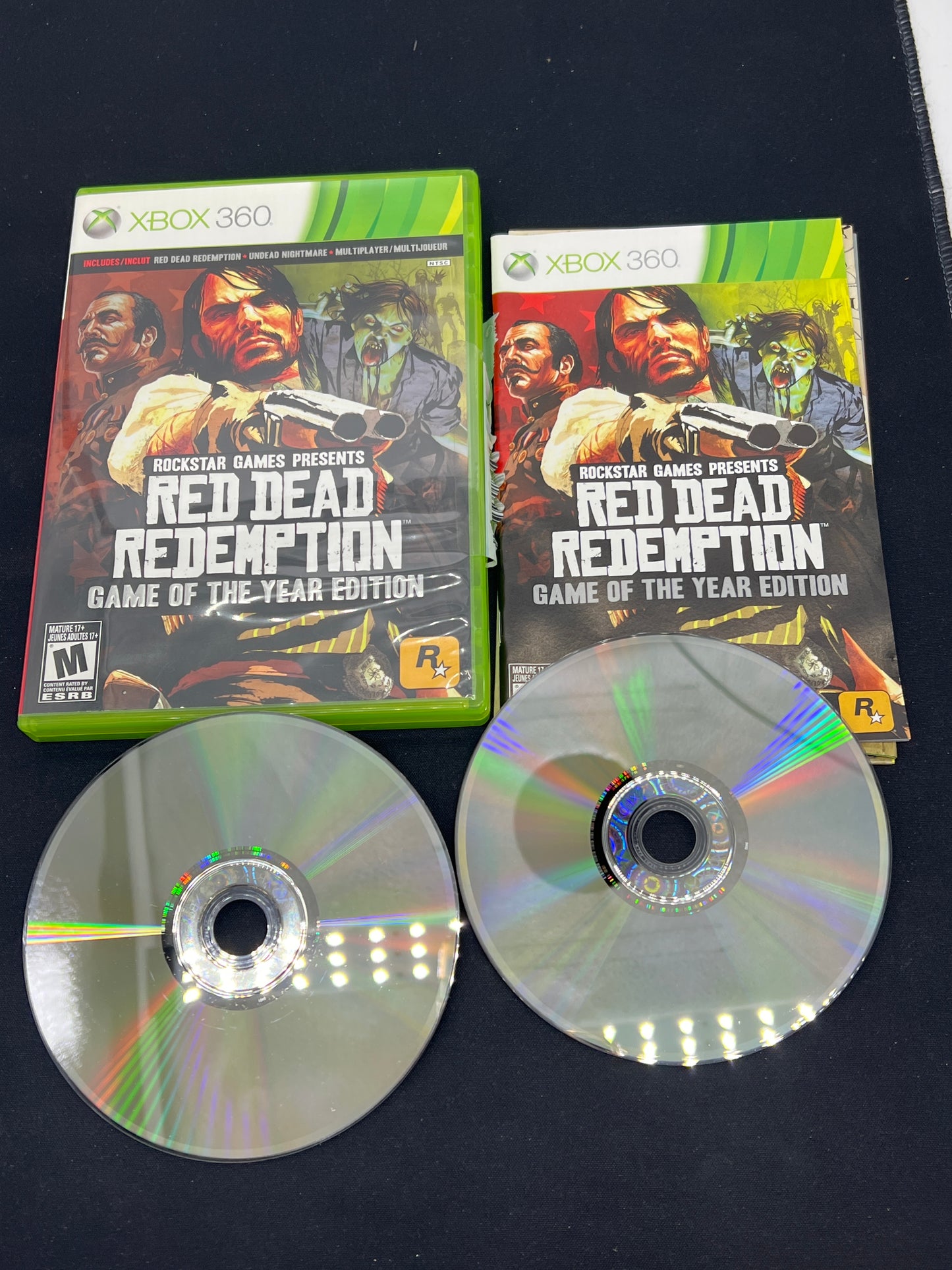 Auction Lot 95: XBOX 360 Red Dead Redemption Game of the Year Edition CIB