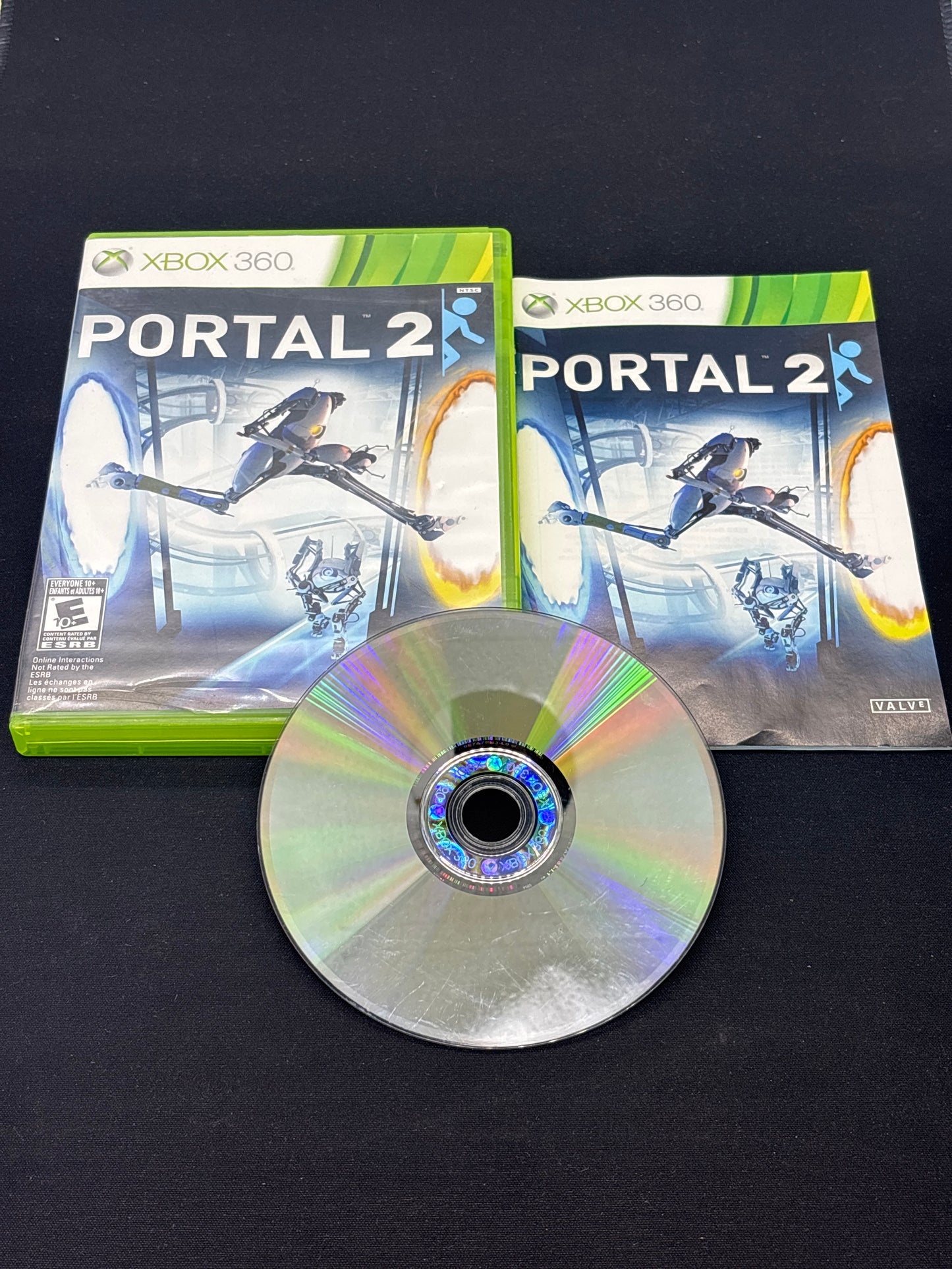 Auction Lot 148: Portal 2 Video Game XBOX 360 CIB