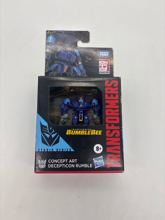 Auction Lot 100: Transformers Bumblebee Studio Series Decepticon Rumble Action Figure