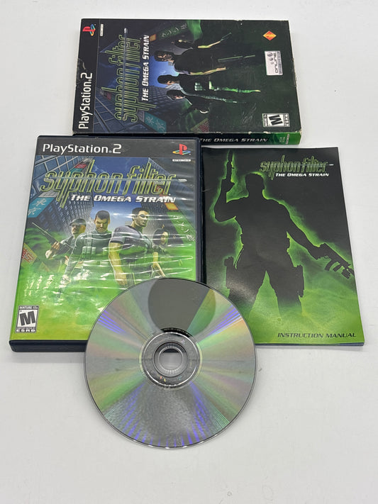 Auction Lot 106: Syphon Filter Omega Strain Video Game Playstation 2 CIB