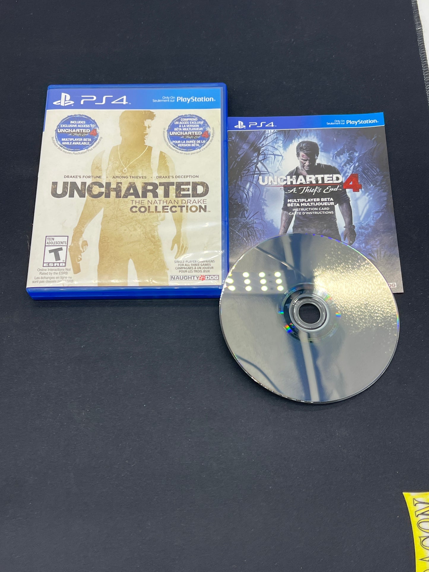 Auction Lot 197: Playstation4 Uncharted The Nathan Drake Collection CIB