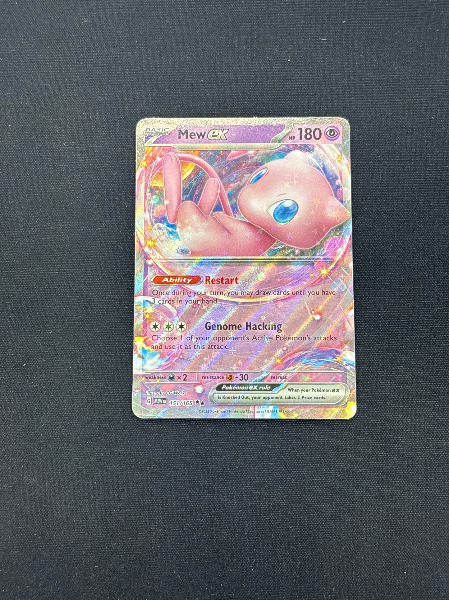 Auction Lot 425: Pokemon Cards SV 151 Mew EX Condition Vary