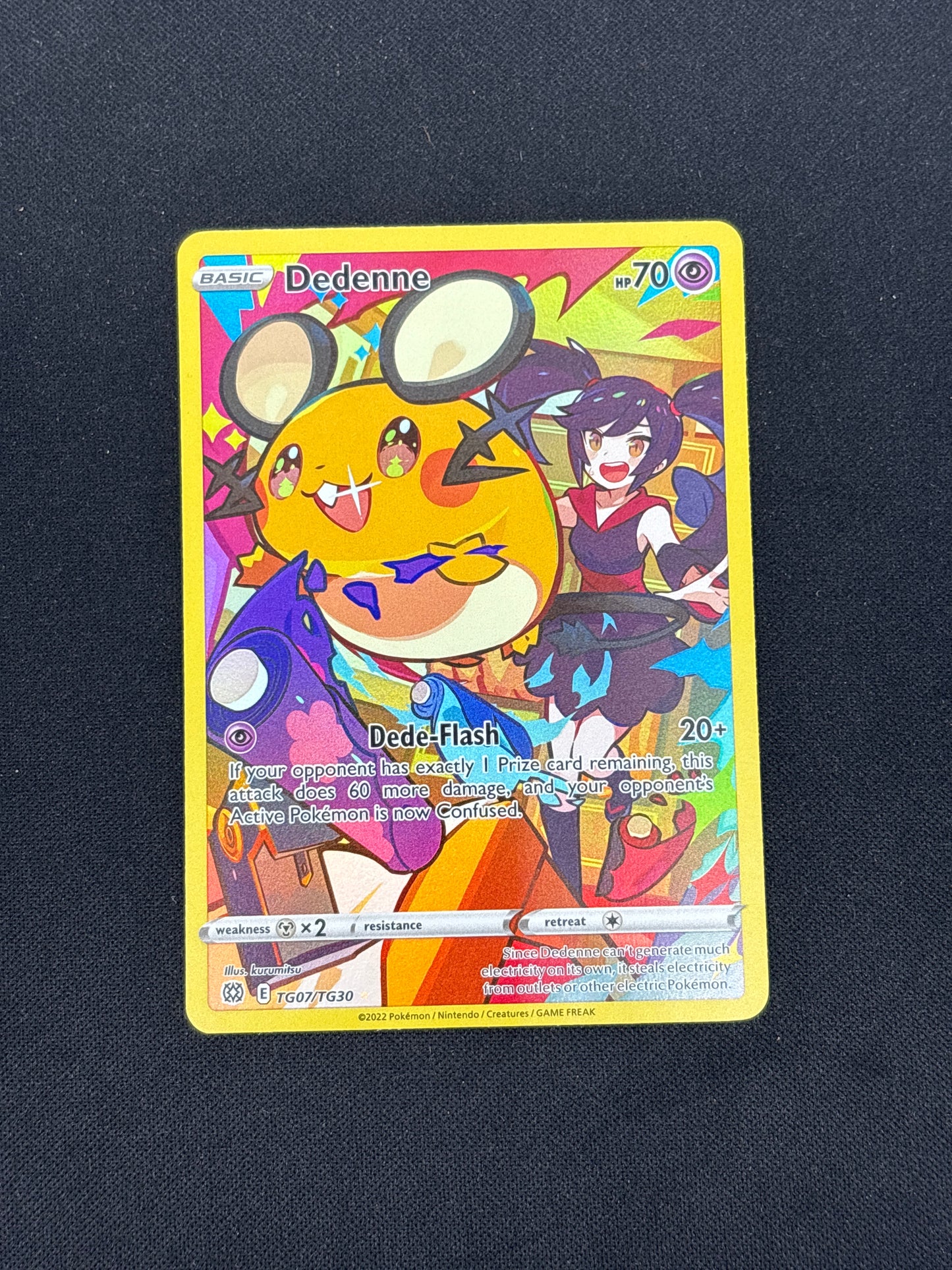 Auction Lot 179: Dedenne Trainer Gallery Card Conditions Vary
