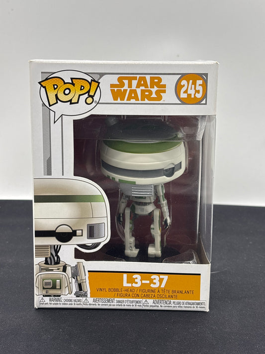 Auction Lot 100: POP Funko L3-37 Star Wars 245 Figure