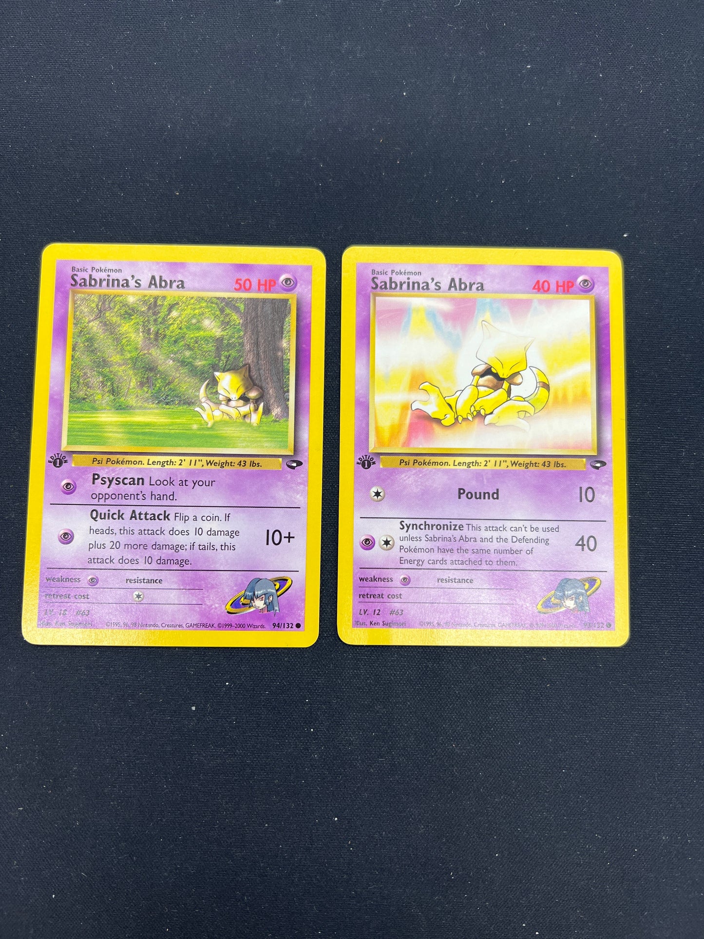 Auction Lot 25: Pokemon Cards 1st Edition Sabrina's Pokemon Gym Challenge Lot Conditions Vary