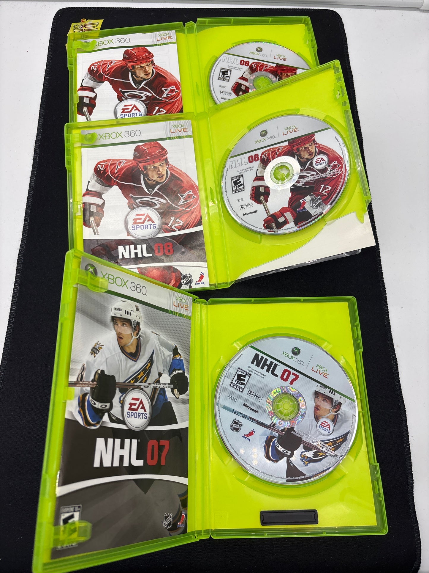 Auction Lot 162: NHL Video Game Lot XBOX 360 CIB