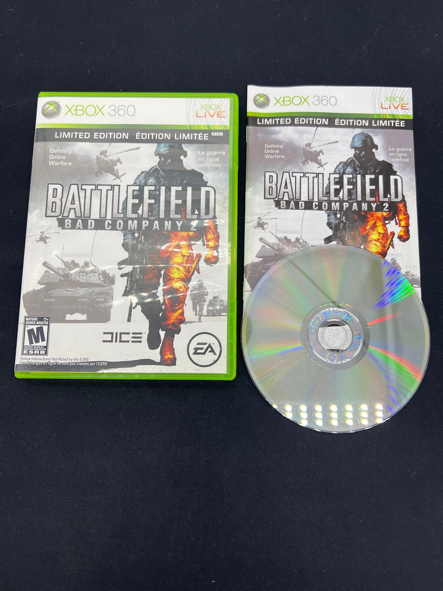 Auction Lot 211: XBOX 360 Video Game Lot of 3 Battlefield Games Bad Company Bad Company 2 CIB