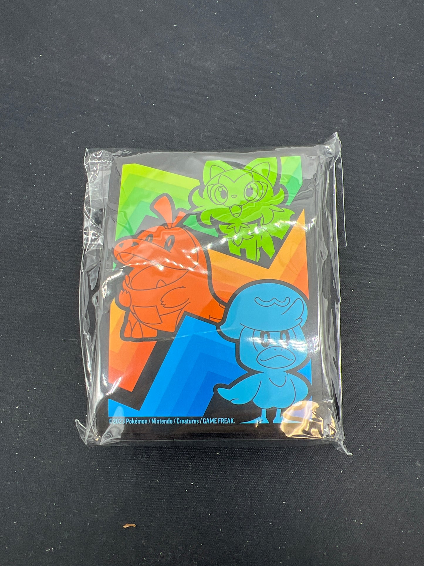Auction Lot 225: Pokemon Paldea Evolved ETB Card Sleeves