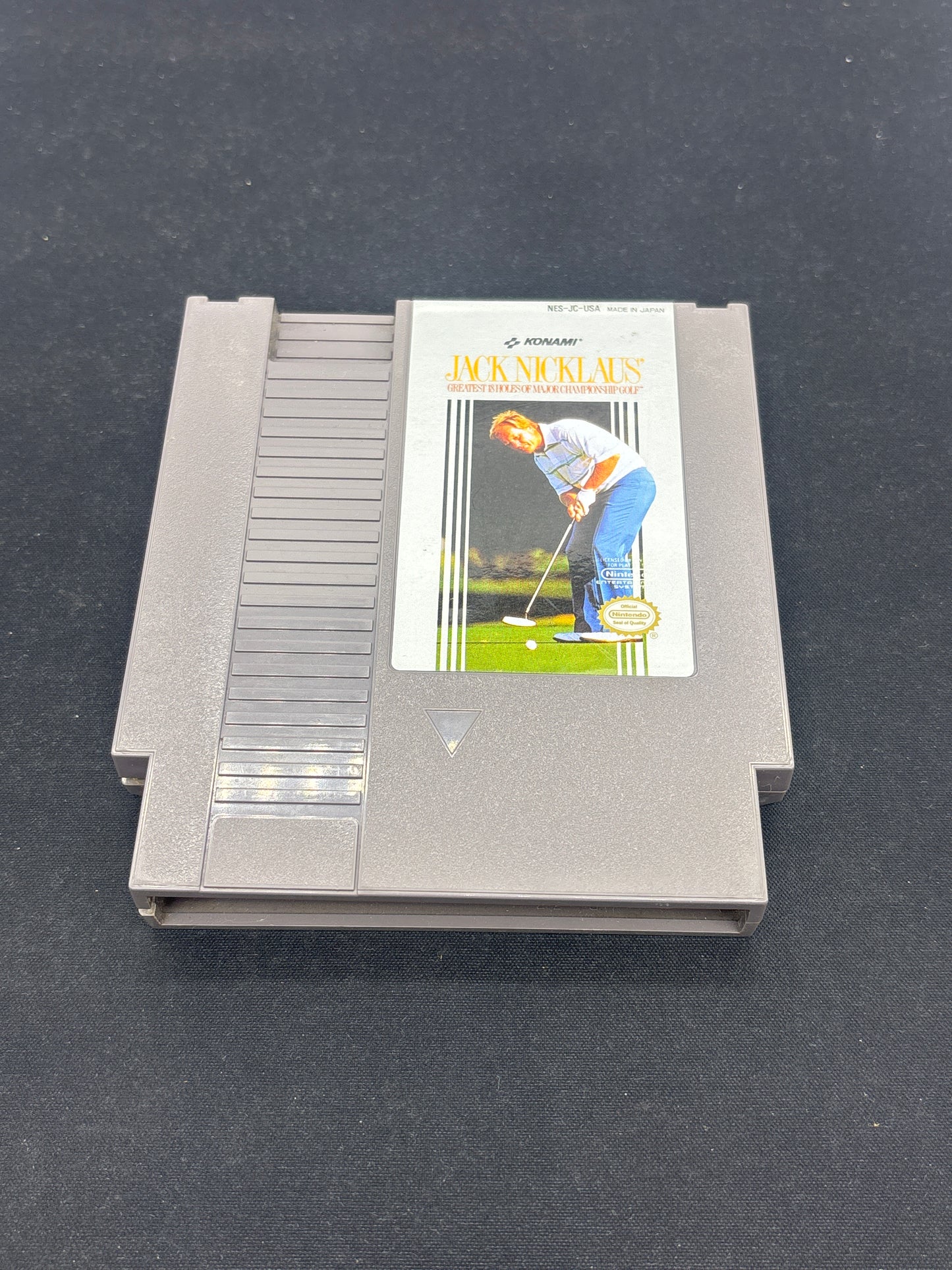 Auction Lot 118: NES Video Game Jack Nicklaus Golf Loose