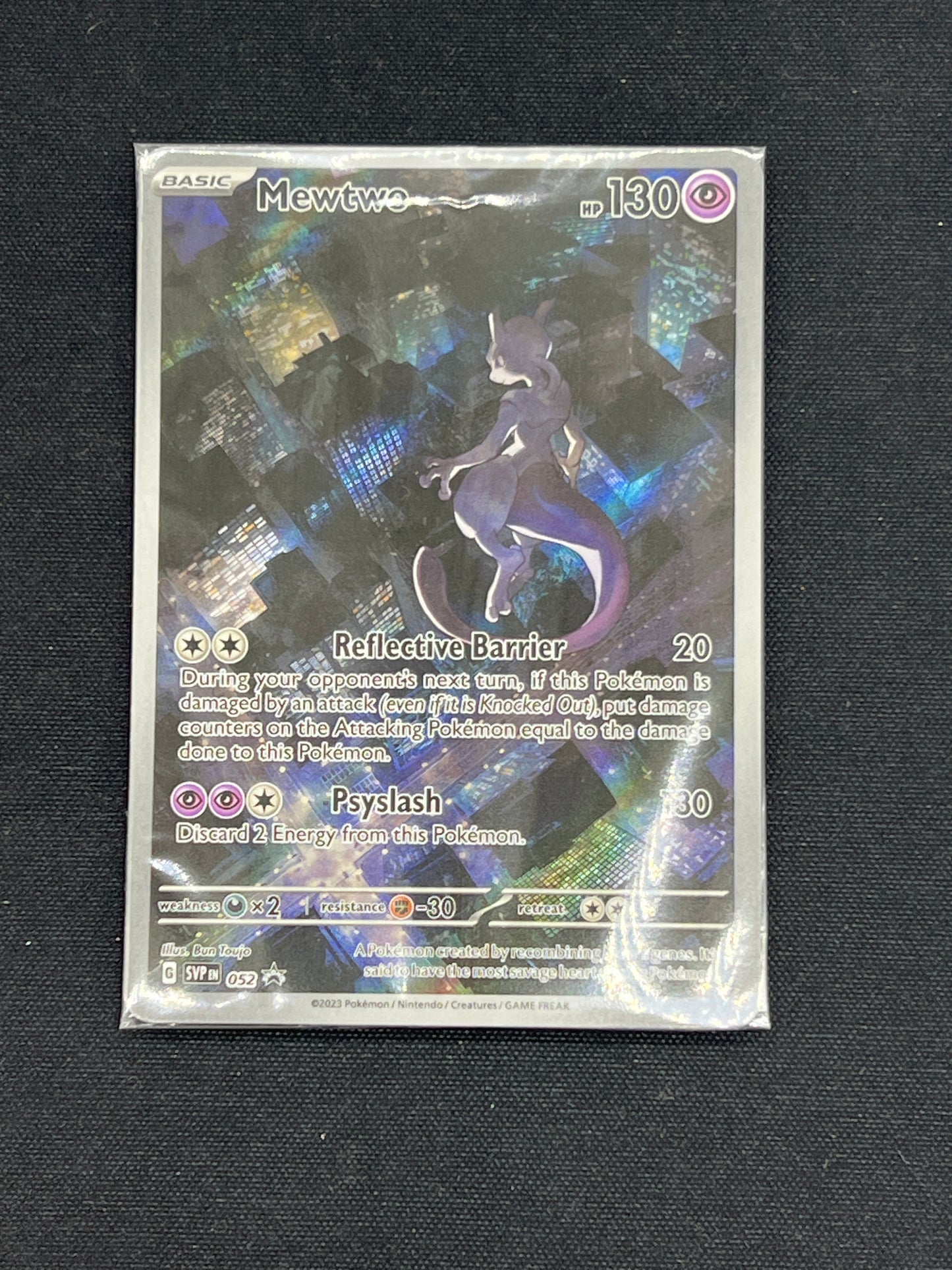 Auction Lot 410: Pokemon Cards Mewtwo SV 151 UPC Promo Sealed