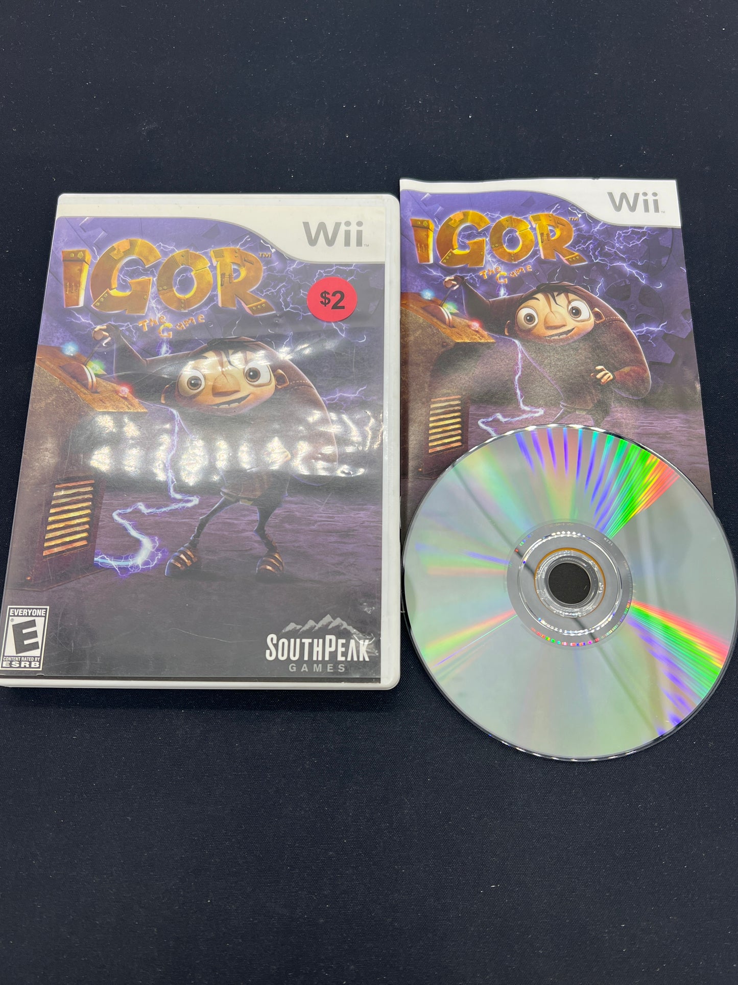Auction Lot 64: Wii Video Game Igor CIB