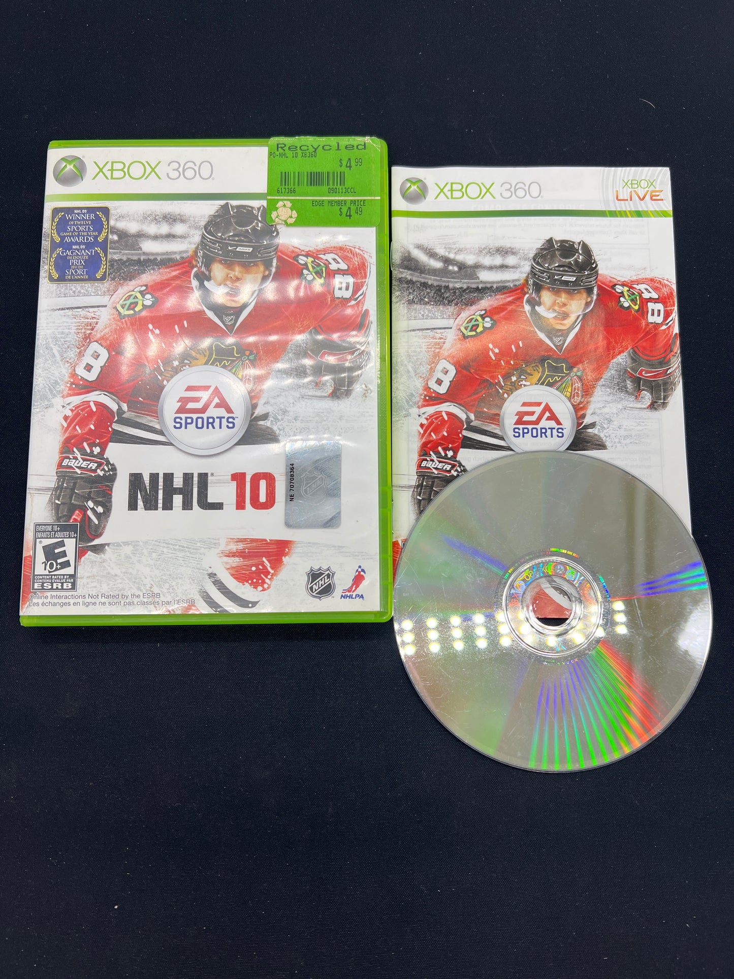 Auction Lot 4: XBOX 360 Video Game NHL Lot
