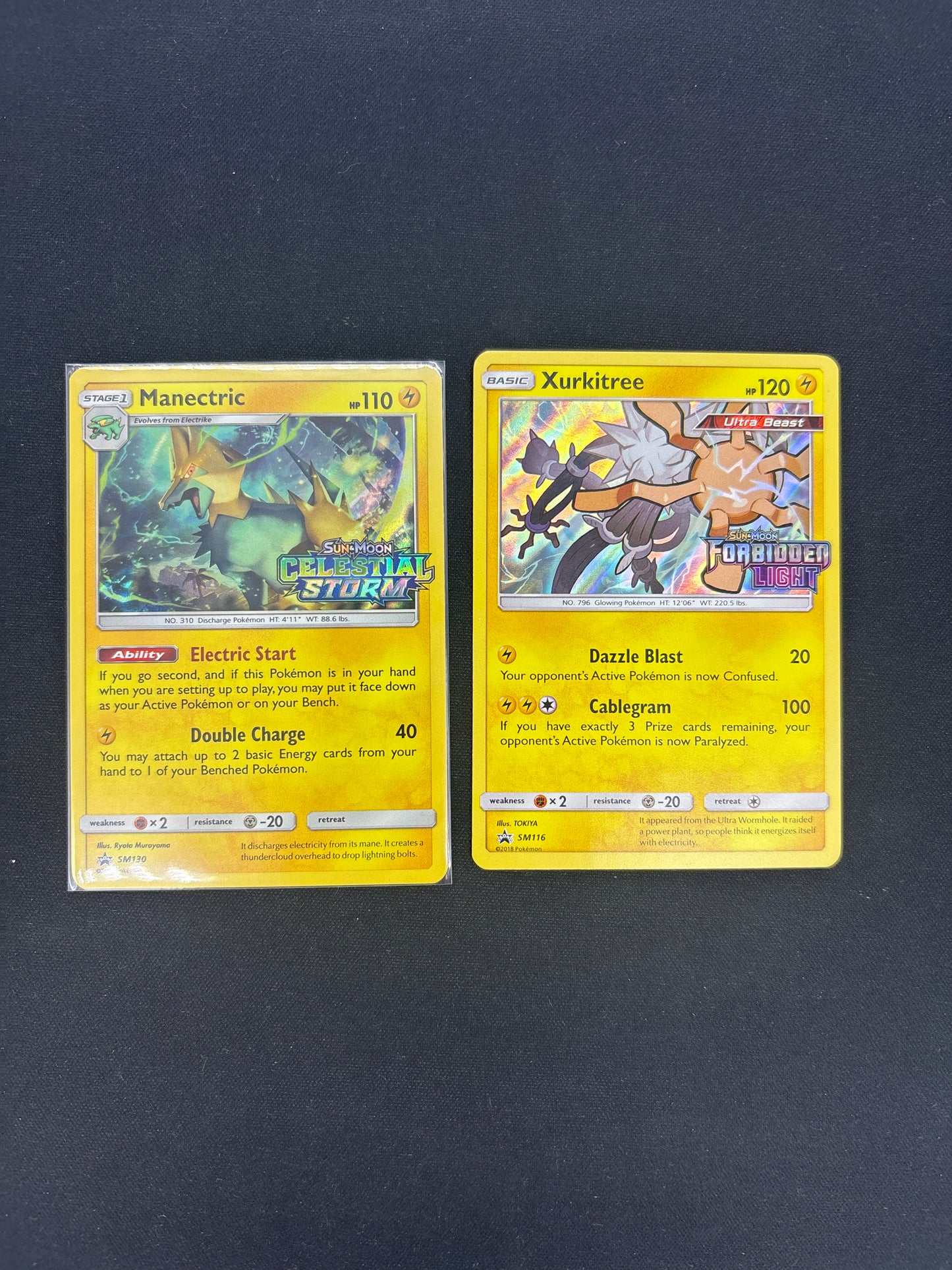 Auction Lot 57: Pokemon Sun and Moon Stamped Holo Card Lot Conditions Vary