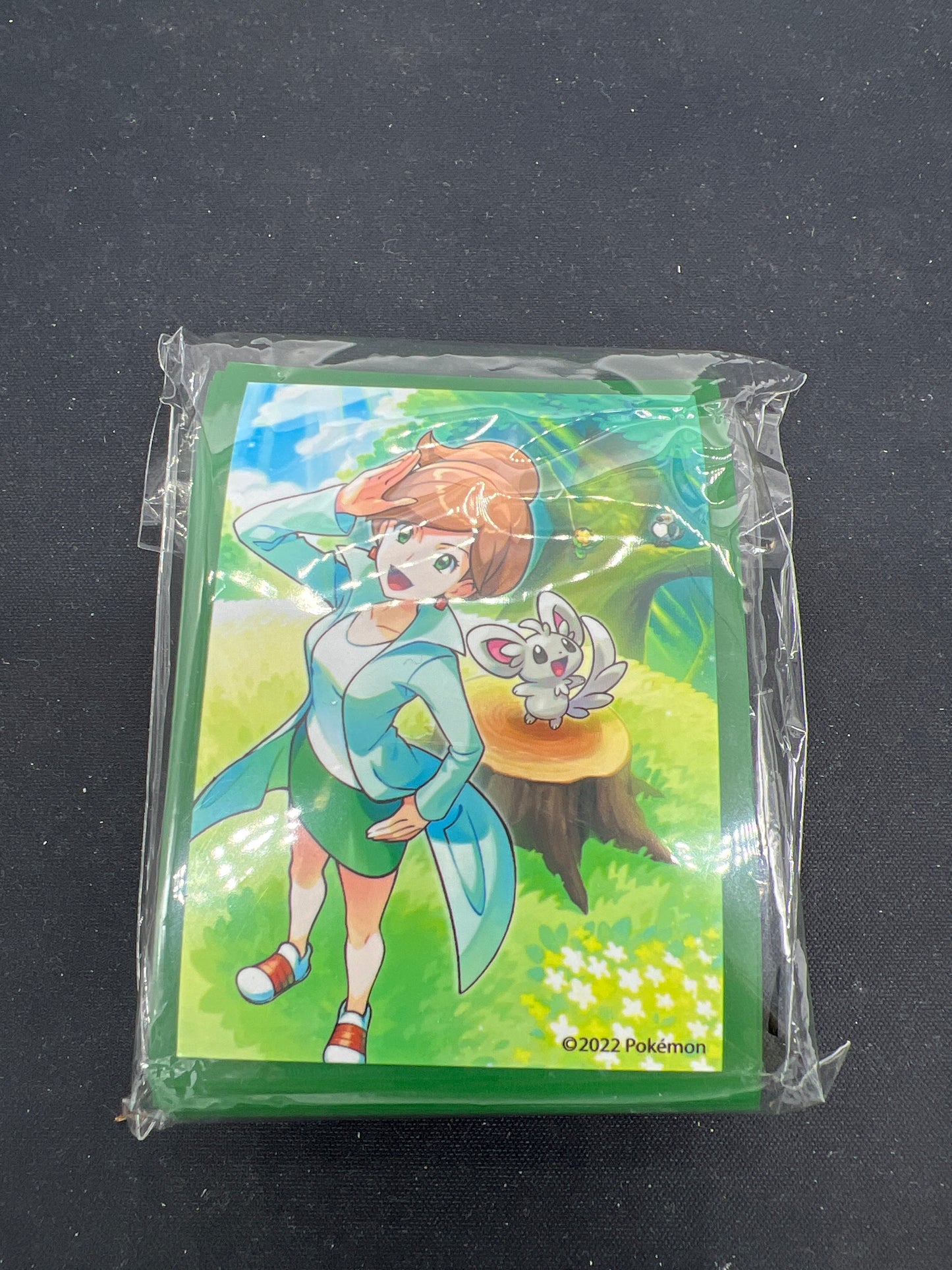 Auction Lot 227: Pokemon Professor Juniper Milk Carton Card Sleeves