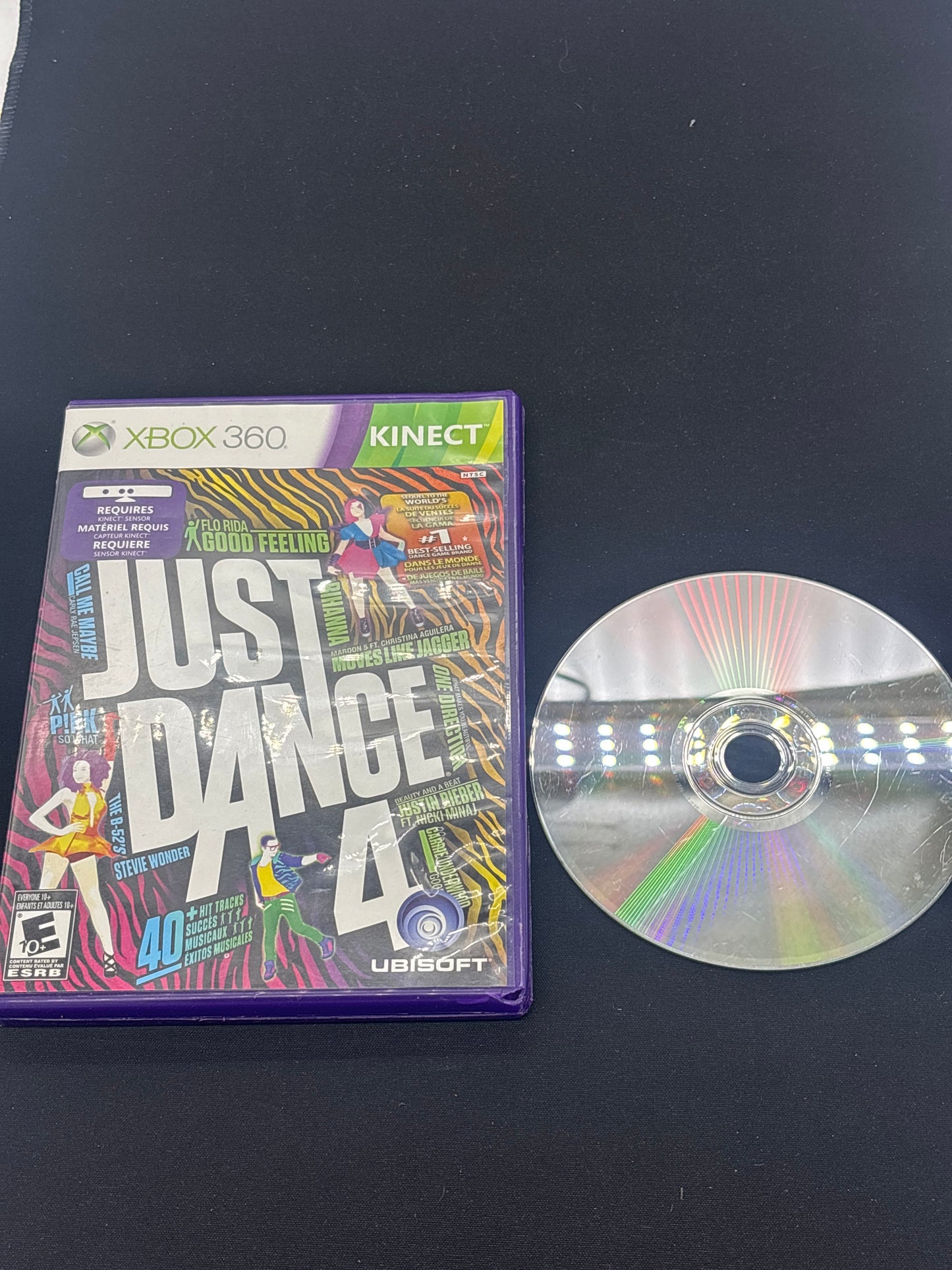 Auction Lot 58: XBOX 360 Just Dance 4 With Case & Disc