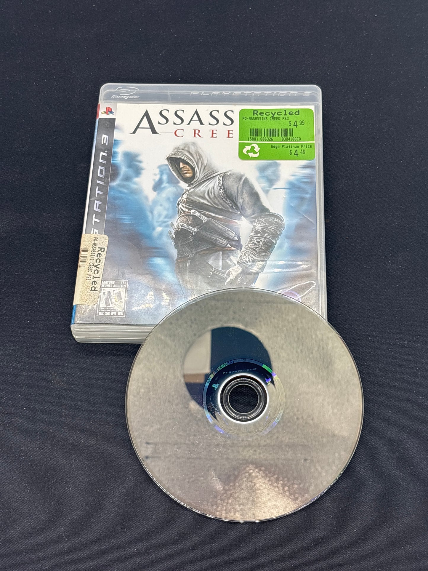 Auction Lot 325: Assassins Creed Video Game PlayStation 3