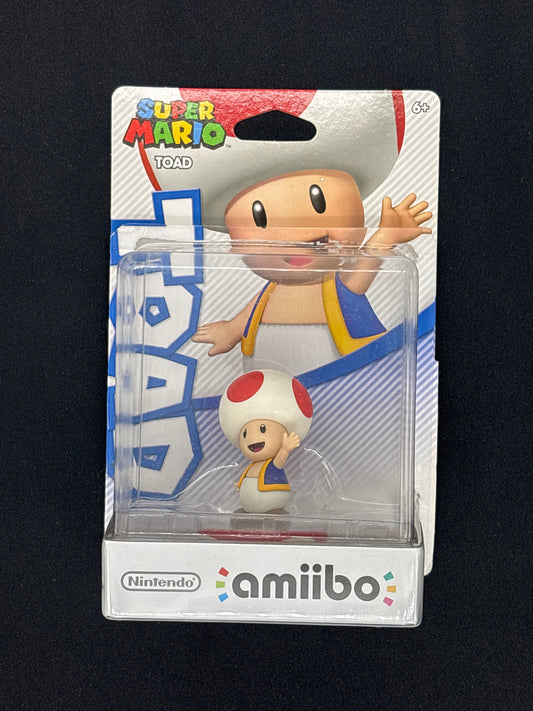 Auction Lot 102: Nintendo Amiibo Toad Figure Open Box