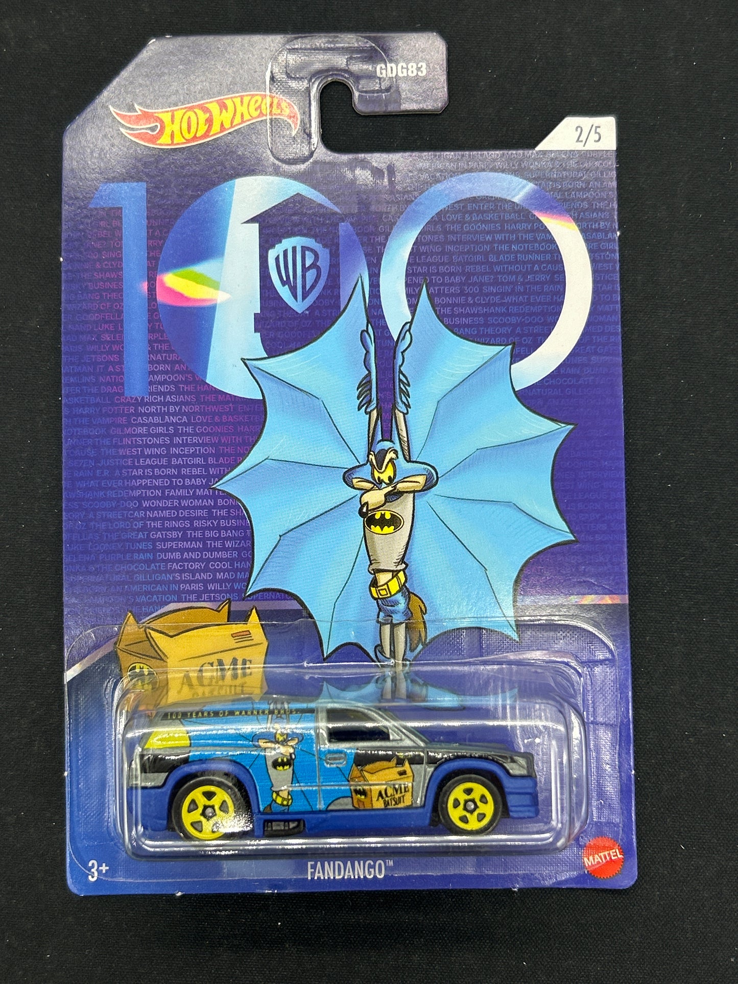 Auction Lot 476: Hot Wheels Fandango Batman Car
