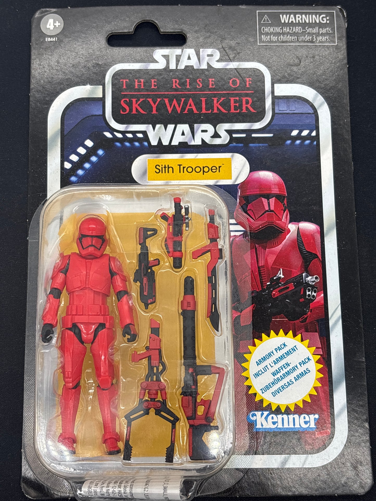 Auction Lot 396: Star Wars The Rise of Skywalker Sith Trooper Kenner