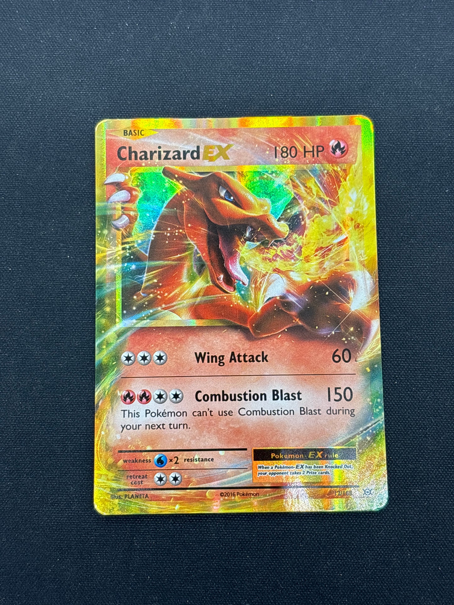 Auction Lot 399: Pokemon Cards XY Evolutions Charizard EX 12/108 Condition Vary
