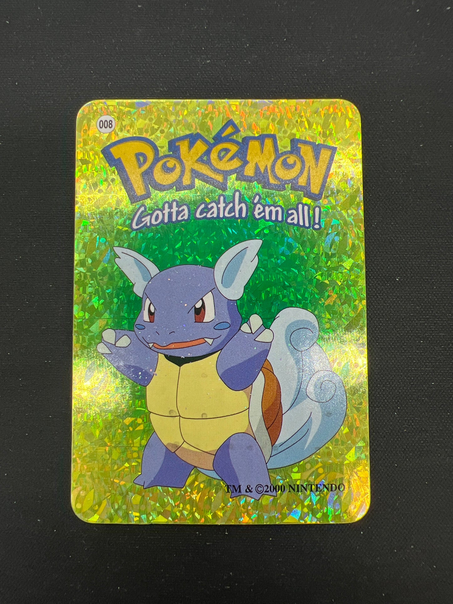Auction Lot 51: Pokemon Official Wartortle Prism Sticker