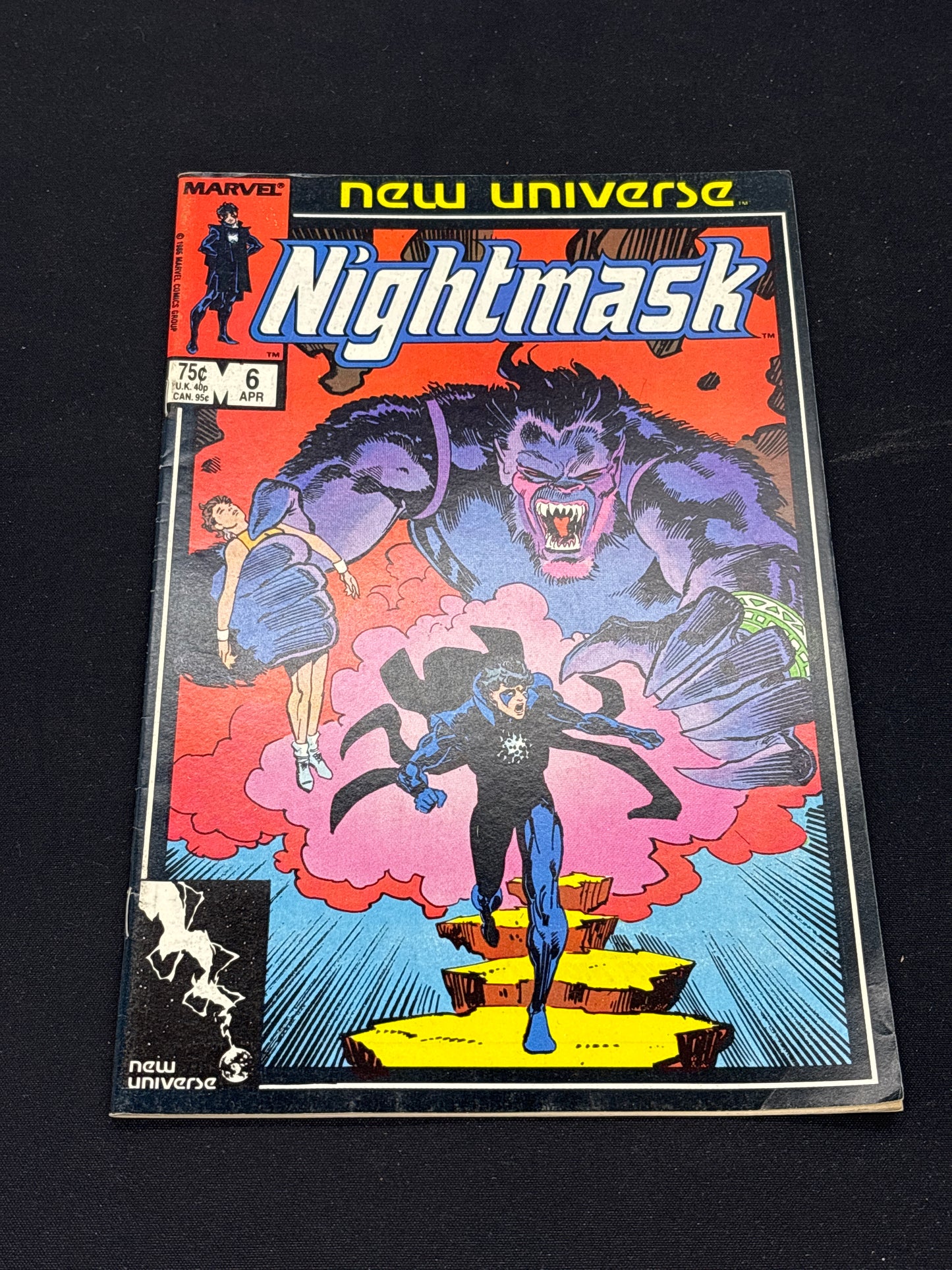 Auction Lot 94: Marvel Comics Nightmask Issue 6 Comic Book