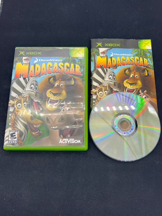 Auction Lot 131: XBOX Video Game Madagascar CIB