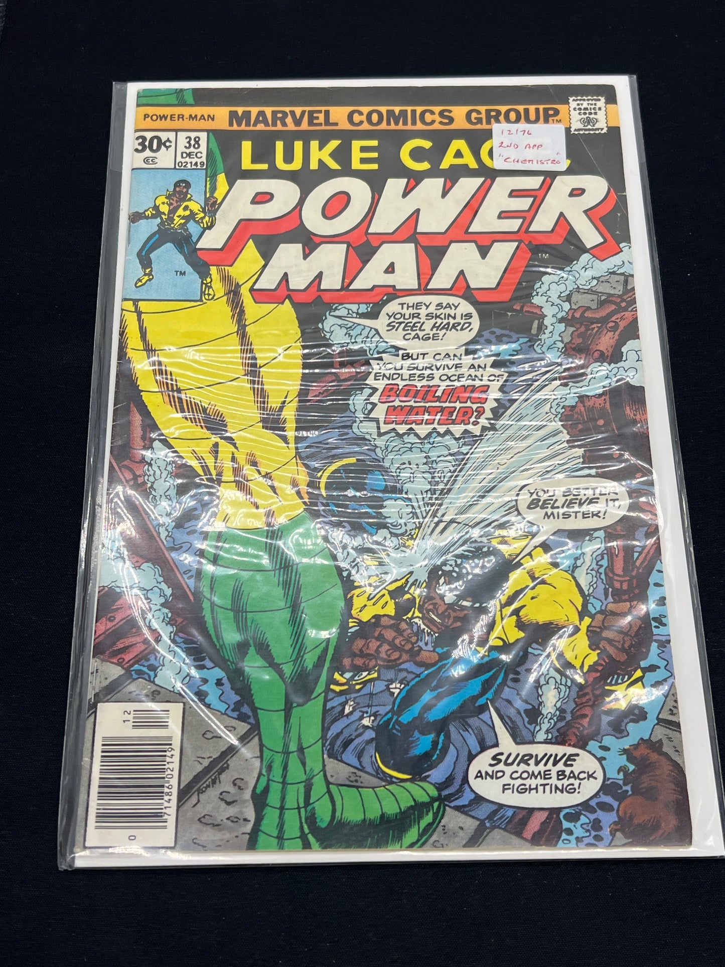 Auction Lot 264: Marvel Comics Luke Cage Power Man