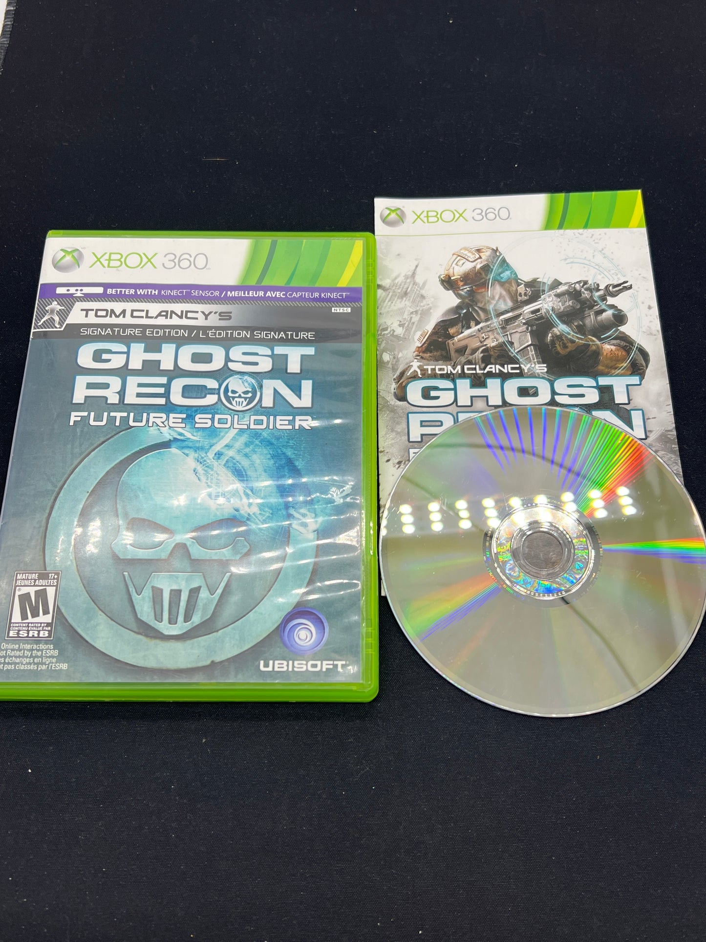 Auction Lot 199: XBOX 360 Game Lot of 2 Ghost Recon Future Soldier