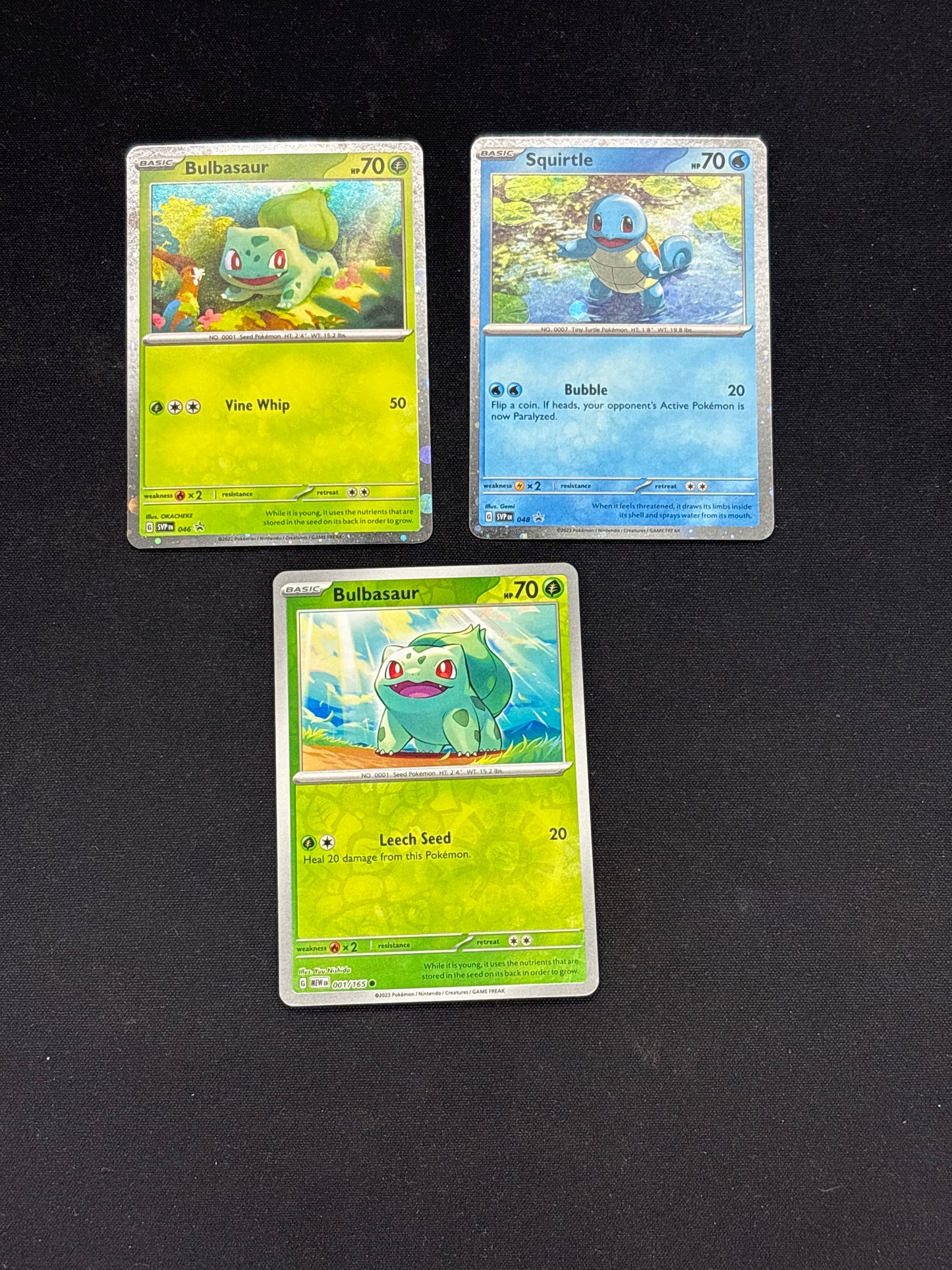 Auction Lot 22: Pokemon SV 151 Promo Card Lot Conditions Vary