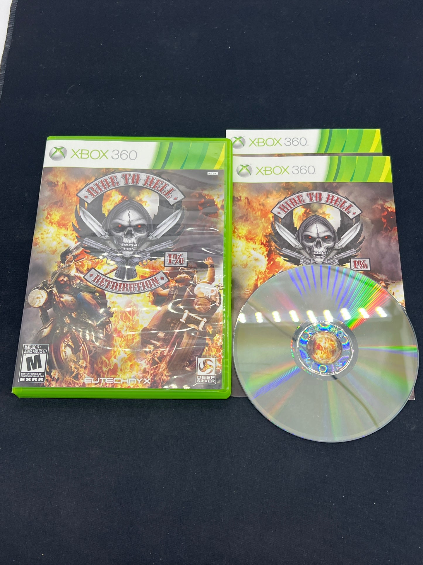 Auction Lot 153: XBOX 360 Video Game Ride to Hell Retribution CIB
