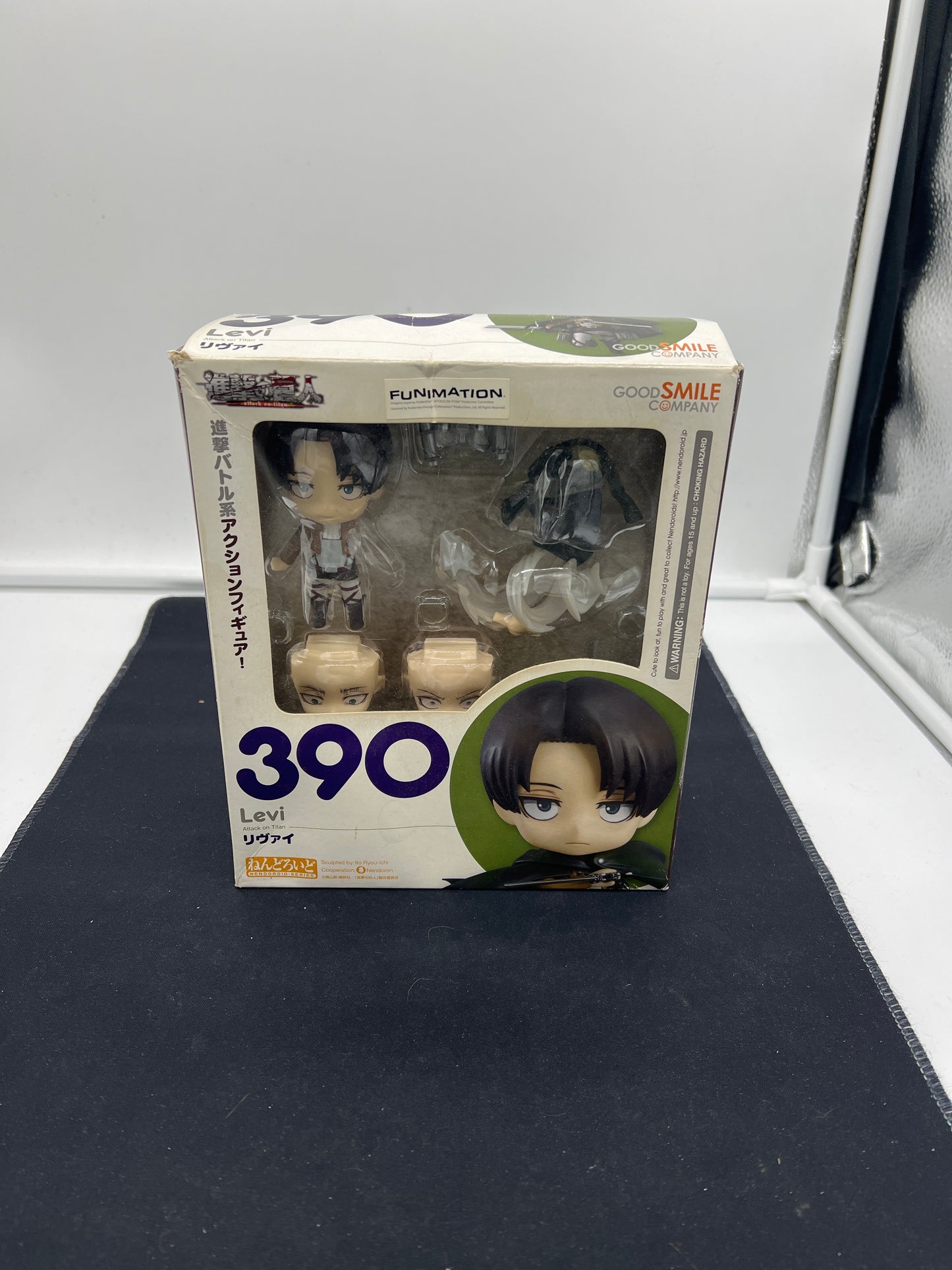 Auction Lot 92: Anime Figure Nendoroid Levi Akerman Sealed