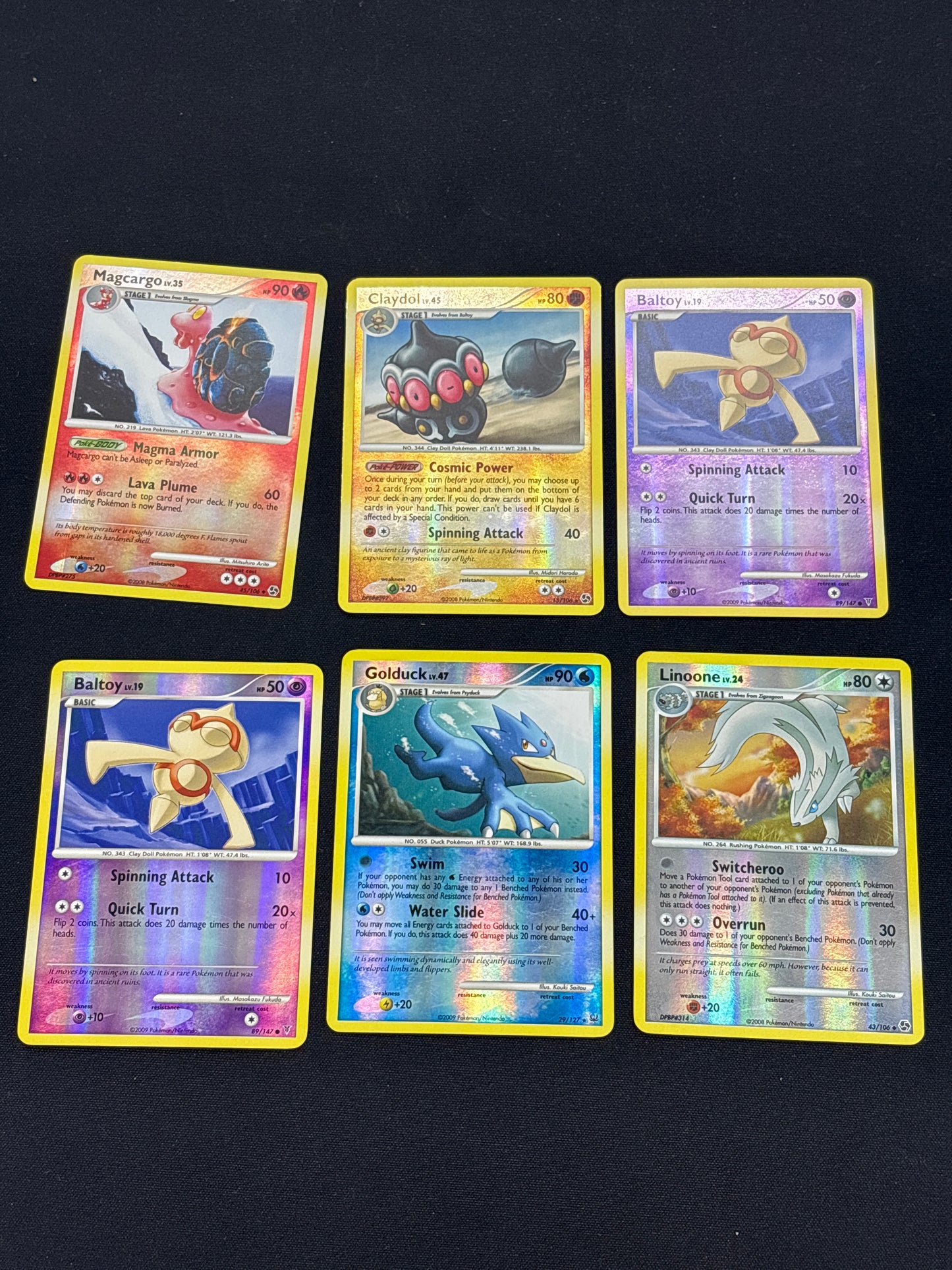 Auction Lot 38: Pokemon Mid Era Reverse Holo Rare Card Lot 12 Conditions Vary