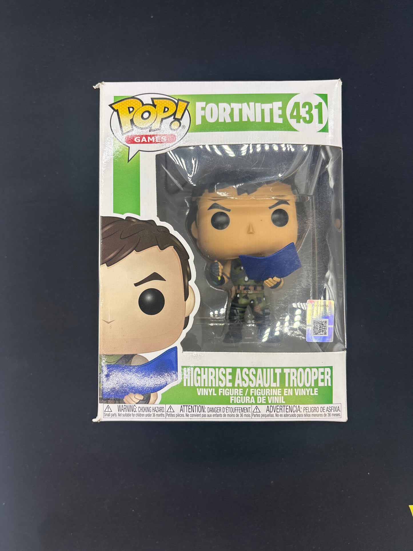 Auction Lot 34: POP! Vinyl Fortnite 431 Highrise Assault Trooper
