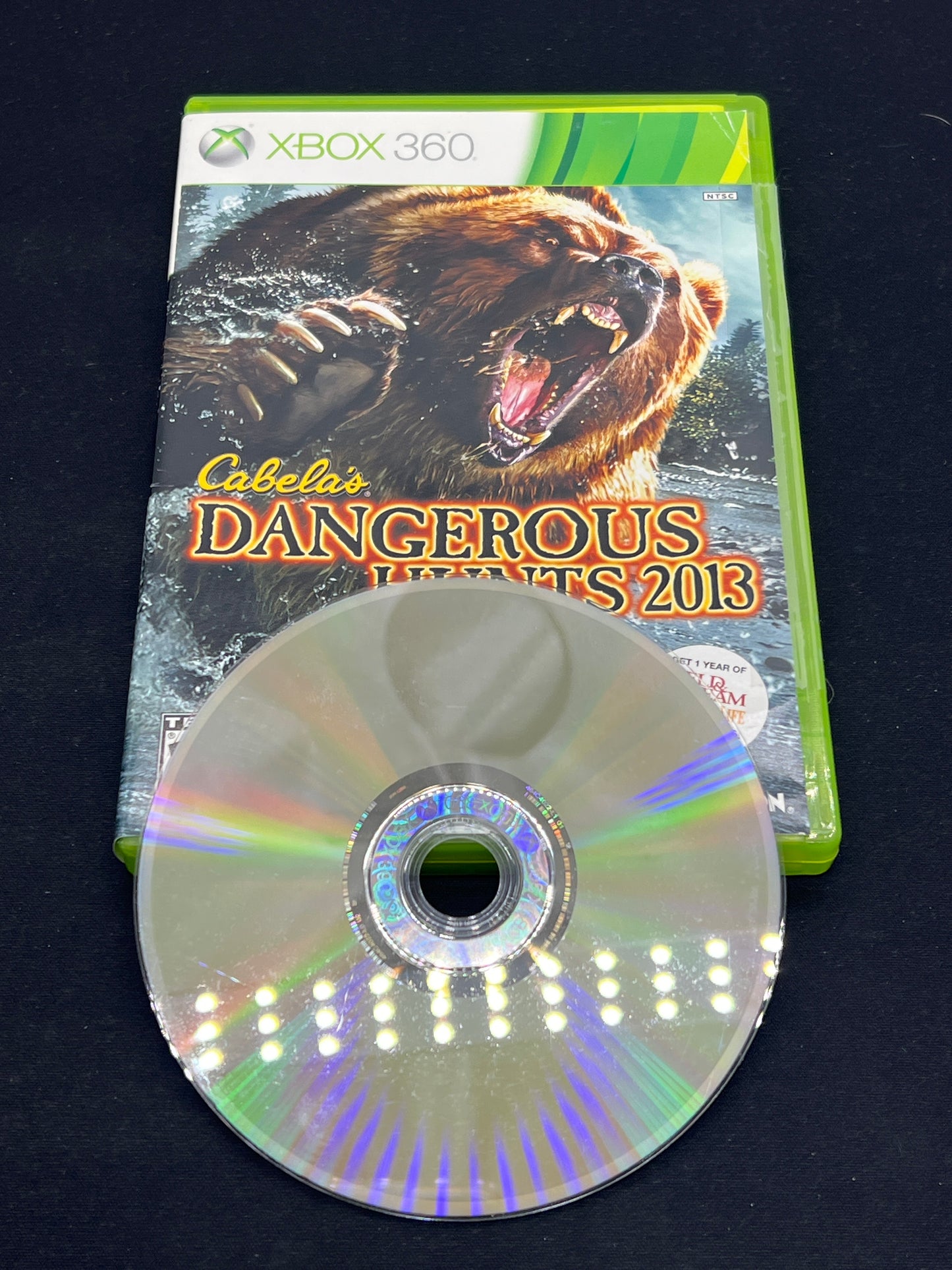 Auction Lot 34: XBOX 360 Video Game Cabela's Dangerous Hunts 2013