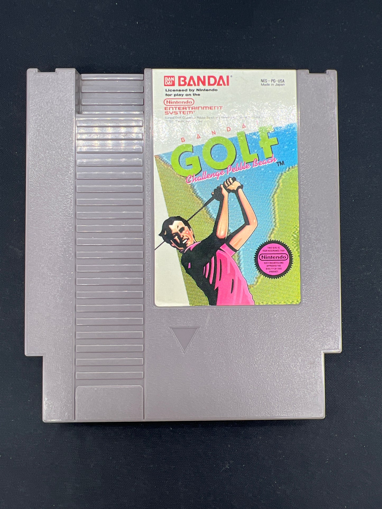 Auction Lot 93: NES Video Game Golf Loose