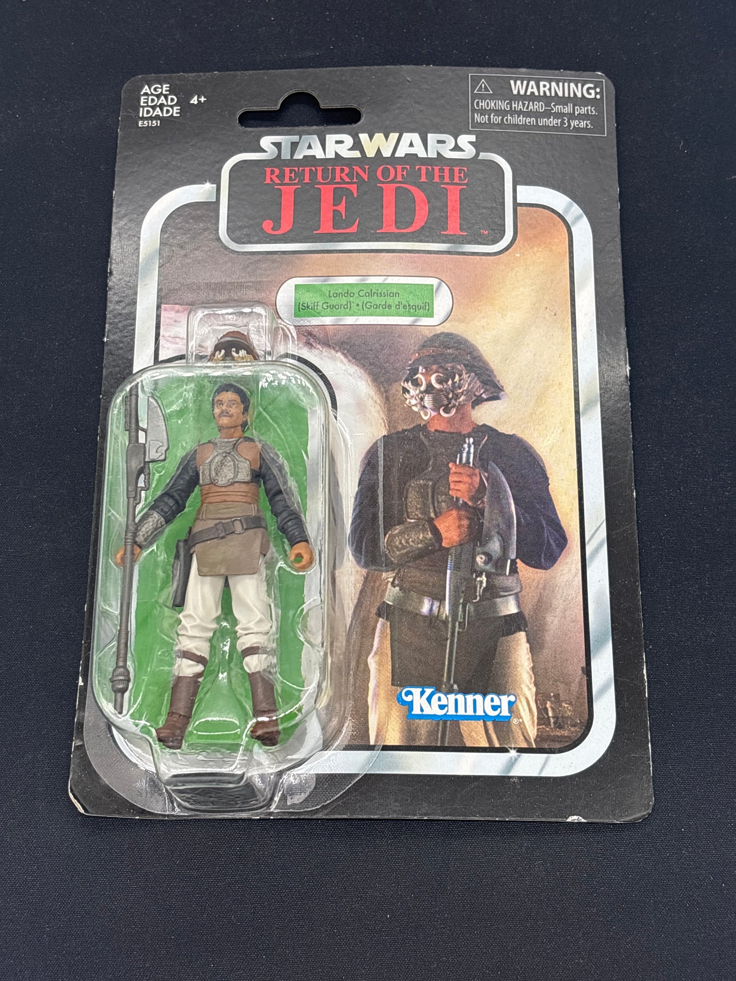 Auction Lot 182: Star Wars Return of the Jedi Lando Calrissian Figure Kenner