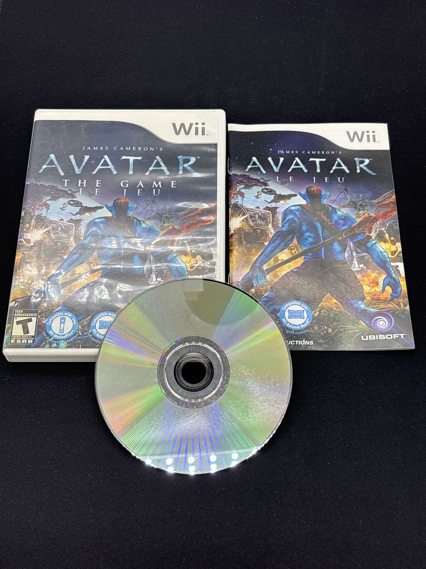 Auction Lot 110: Avatar Video Game Nintendo Wii CIB