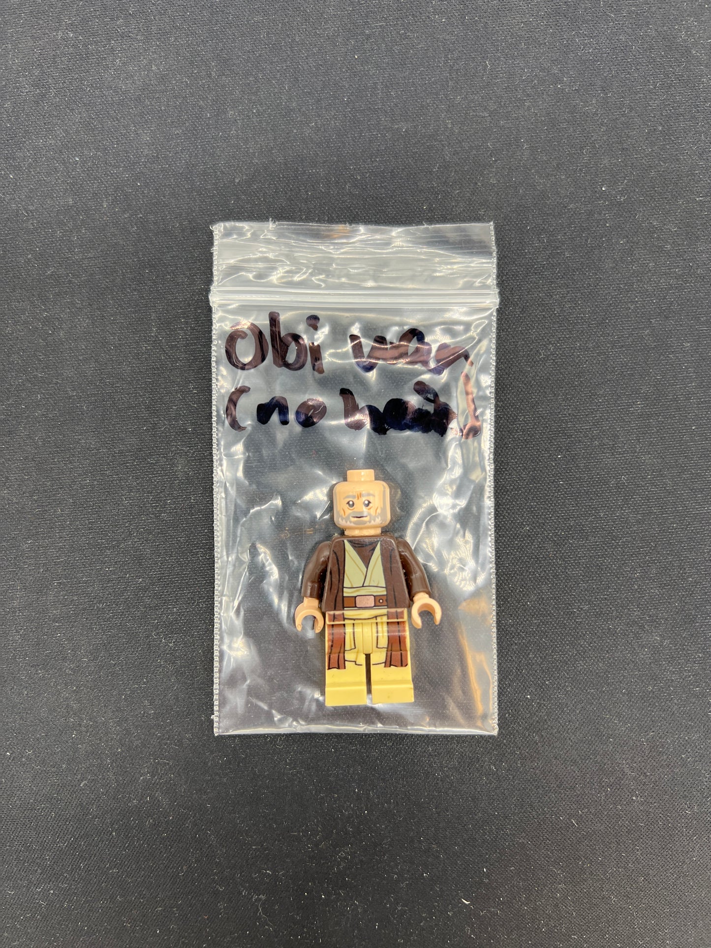 Auction Lot 194: Lego Mini Figure Obi Wan Kenobi No Hair