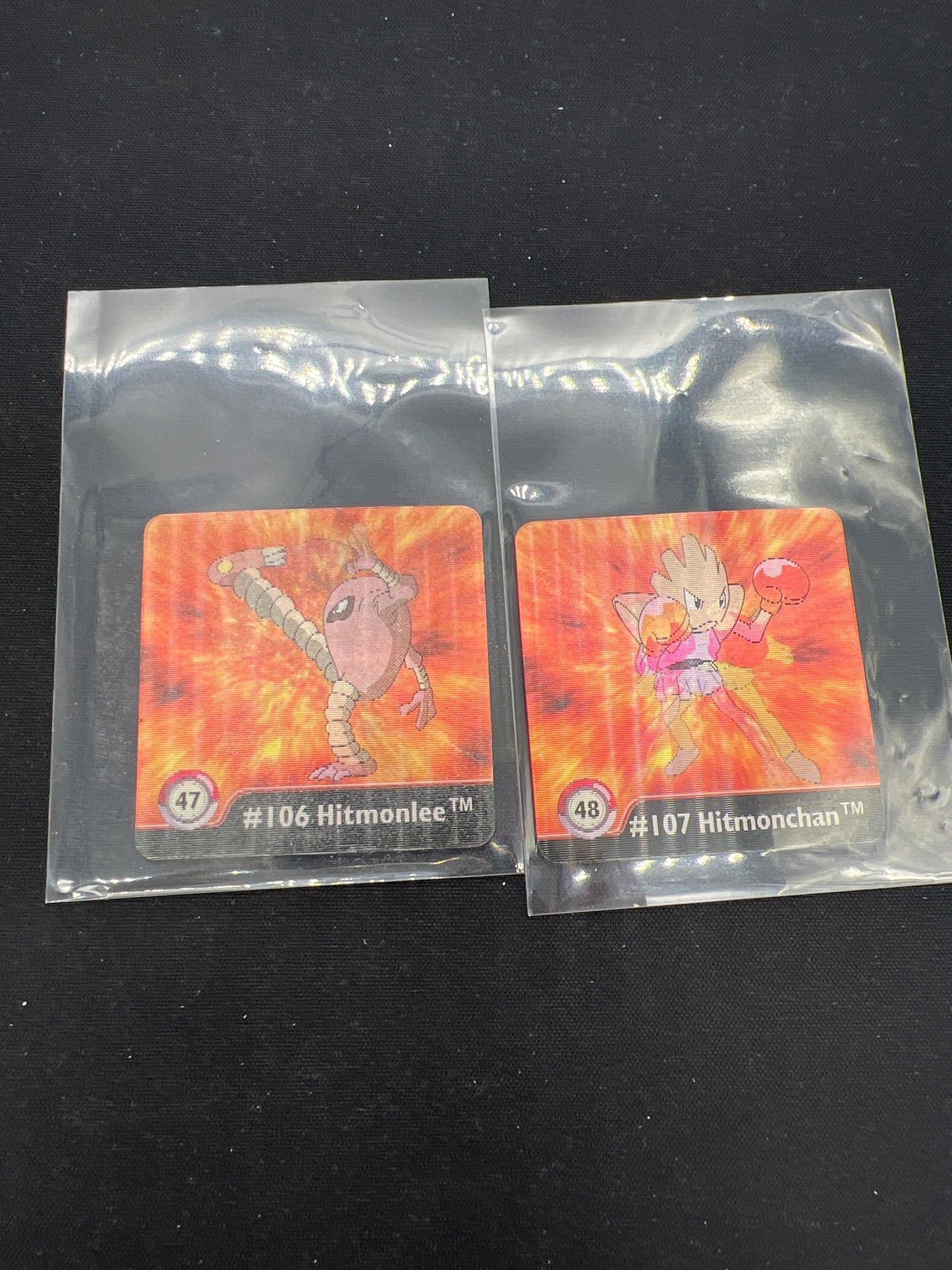 Auction Lot 20: Pokemon Stickers Lenticular Lot 1